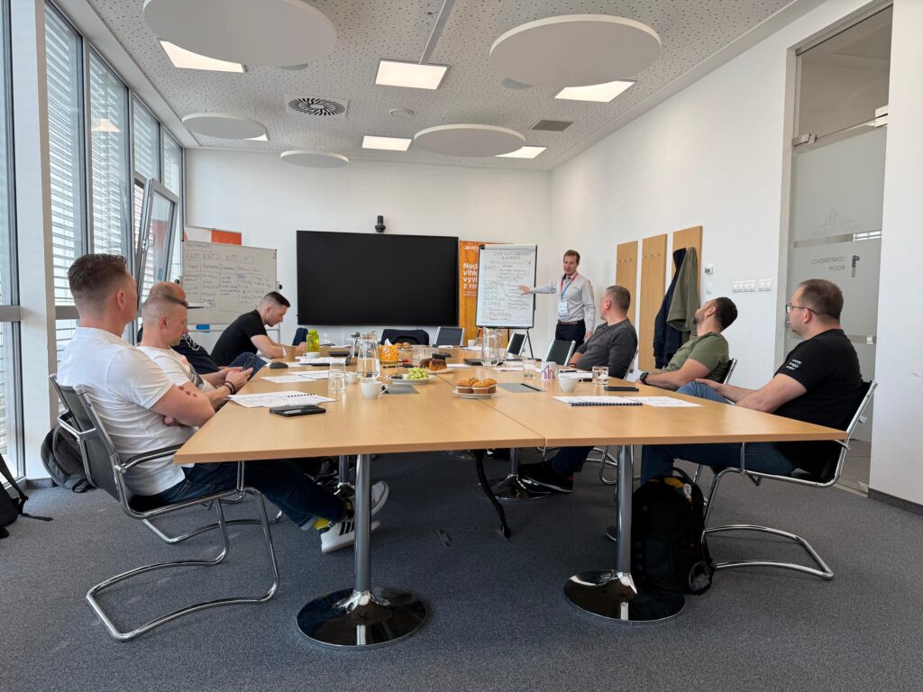 Ukazka z treningu pre obchodnych zastupcov