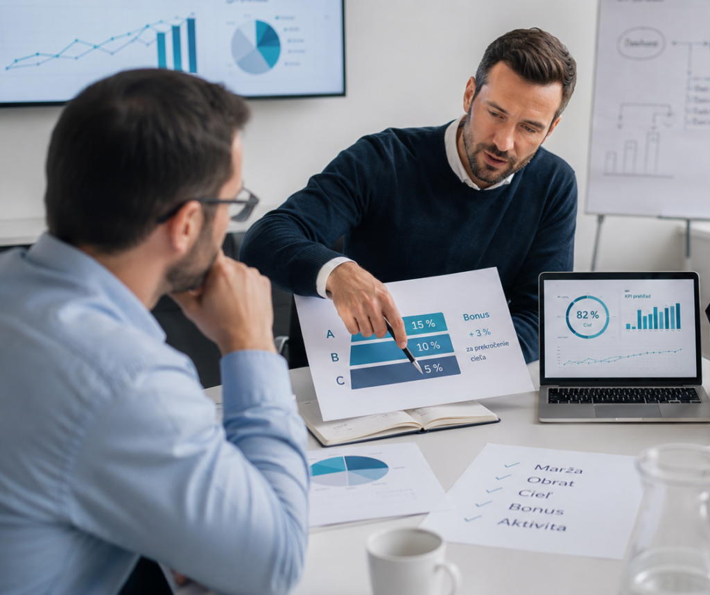 Konzultácia k nastaveniu provízií, marže a obchodných KPI v B2B firme